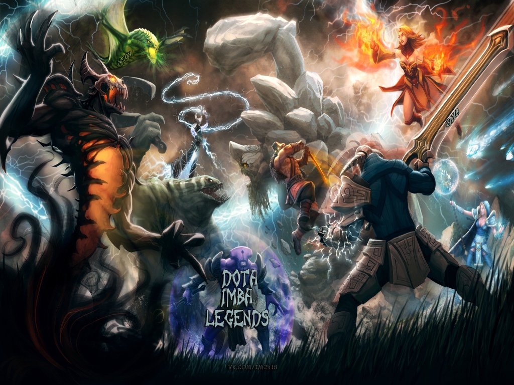 DotA Imba Legends — скриншот 1