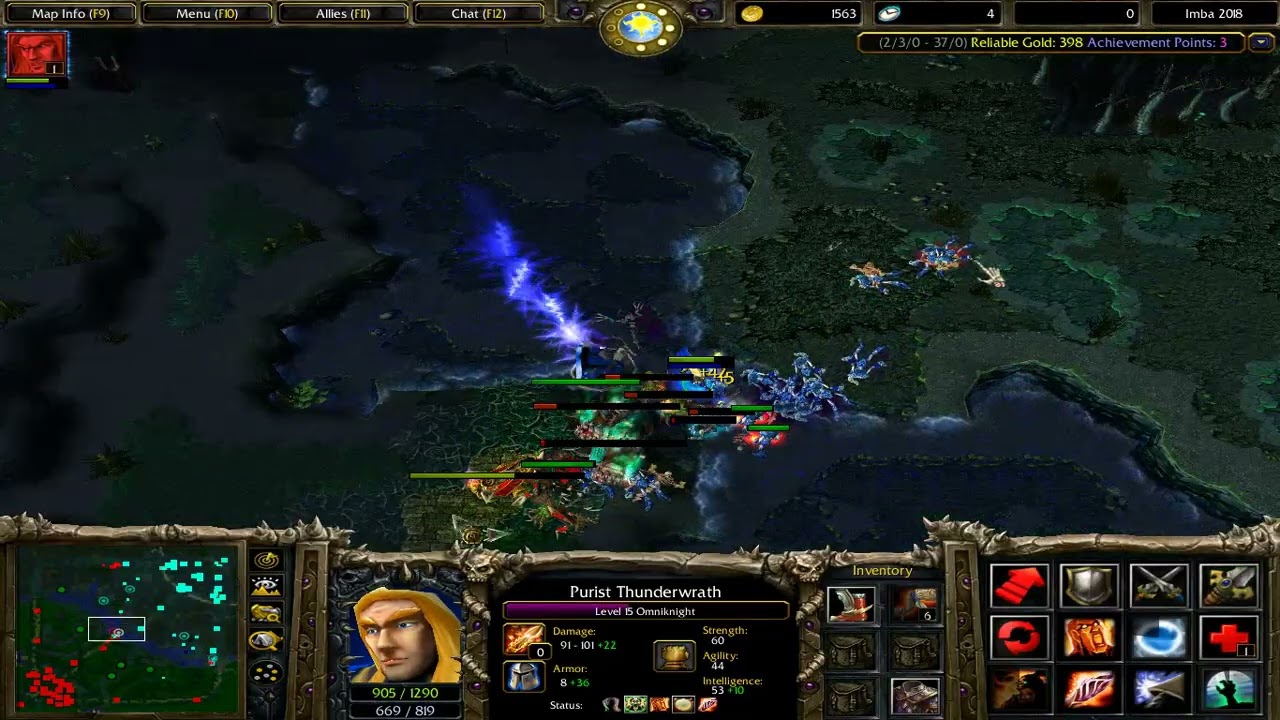 DotA Imba Legends — скриншот 2